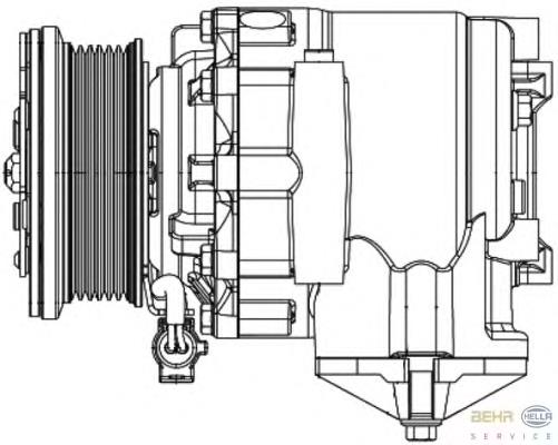 Compressor de aparelho de ar condicionado Lucas ACP984 preço, a partir de 330,97 USD