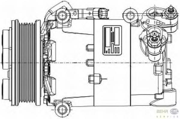 Compre 32848G NRF Compressor de aparelho de ar condicionado