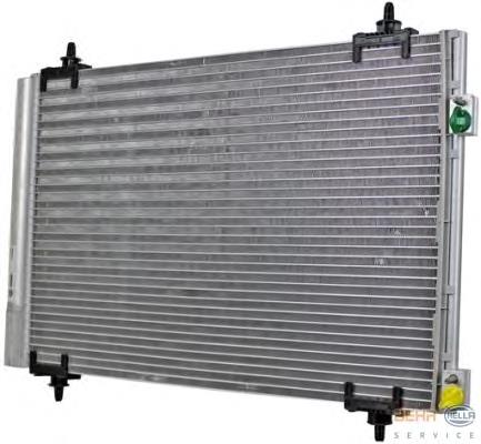 Radiador de aparelho de ar condicionado Peugeot/Citroen 1610161980