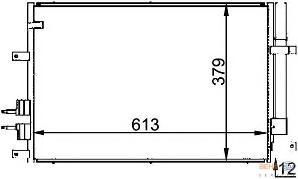 Radiador de aparelho de ar condicionado ERA 667169 preço, a partir de 86,83 USD