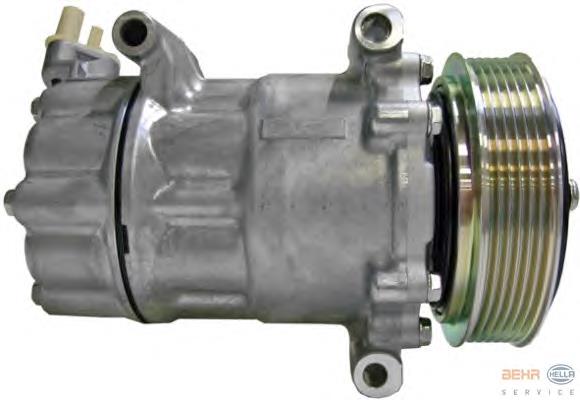 Compre 00006453QH Peugeot/Citroen Compressor de aparelho de ar condicionado