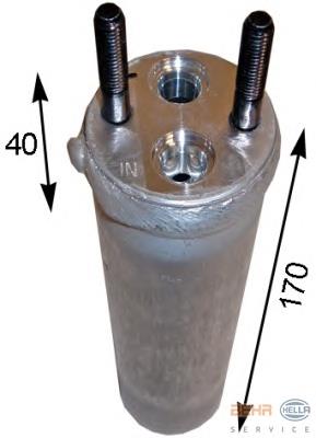 BP4K61501 Mazda Tanque de recepção do secador de aparelho de ar condicionado