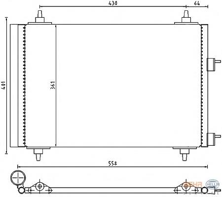 Radiador de aparelho de ar condicionado Maxgear AC849373 preço, a partir de 96,31 USD
