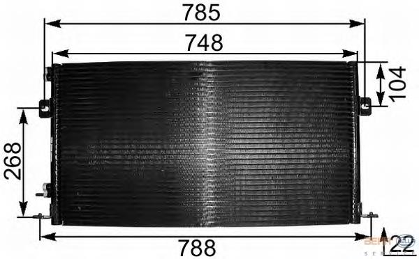 Radiador de aparelho de ar condicionado Chrysler 848693F preço, a partir de 71,63 USD