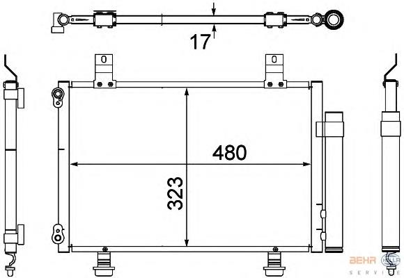 Radiador de aparelho de ar condicionado Suzuki 9531062J00 preço, a partir de 100,37 USD