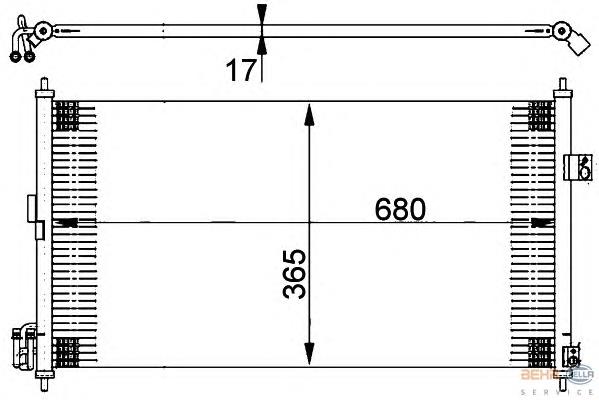 Radiador de aparelho de ar condicionado Dasis 072031N preço, a partir de 85,02 USD