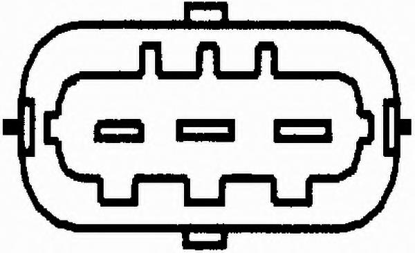 Sensor de posição da árvore distribuidora 5066856AB Chrysler
