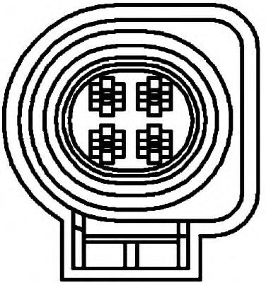 Sensor dianteiro de ABS VAG 7M3927807N