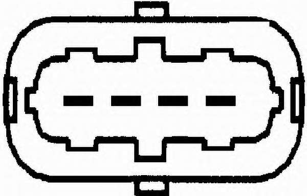 Sensor de fluxo (consumo) de ar, medidor de consumo M.A.F. - (Mass Airflow) Fiat/Alfa/Lancia 46811122 preço, a partir de 81,65 USD