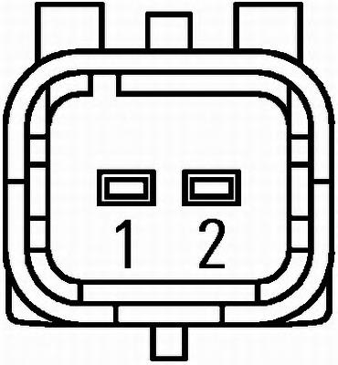 Sensor dianteiro de ABS 45558 Febi