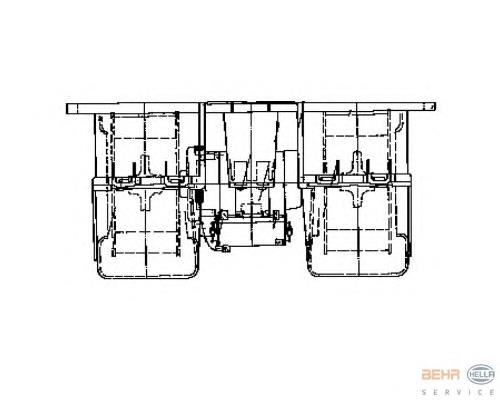 Compre 34142 NRF Motor de ventilador de forno (de aquecedor de salão)