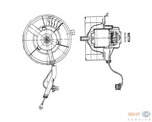 Compre 5370006 TYC Motor de ventilador de forno (de aquecedor de salão)