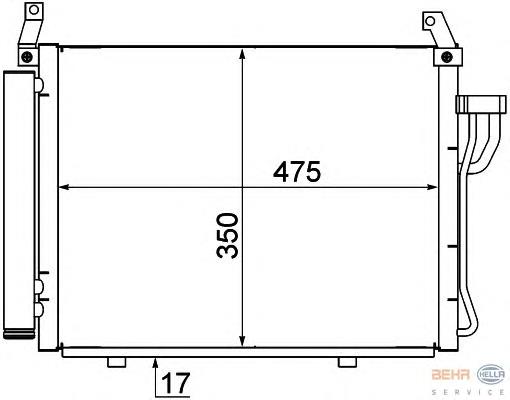 Radiador de aparelho de ar condicionado Hyundai/Kia 976061J000 preço, a partir de 160,15 USD