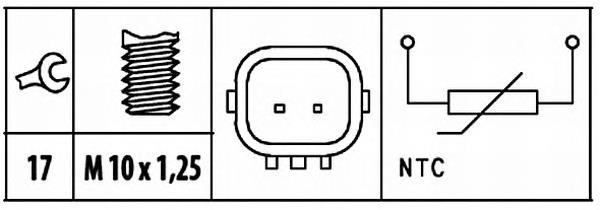 Sensor de temperatura do fluido de esfriamento Honda 37870RAAA01 preço, a partir de 15,64 USD
