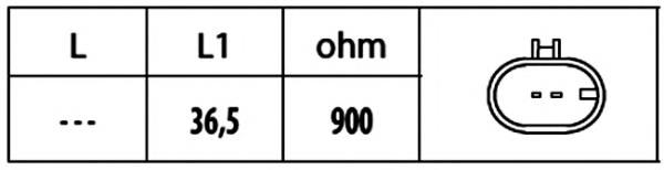 Sensor de posição (de revoluções) de cambota General Motors 93179433 preço, a partir de 23,87 USD