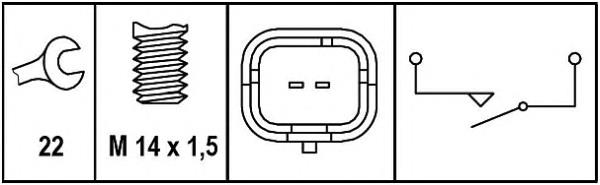 Compre 6ZF008621331 HELLA Sensor de ativação das luzes de marcha à ré