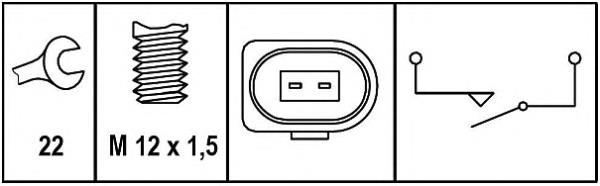 Sensor de ativação das luzes de marcha à ré HELLA 6ZF008621321 preço, a partir de 13,68 USD