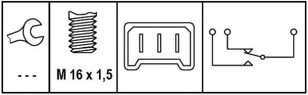 Compre 71133 Facet Sensor de ativação do sinal de parada