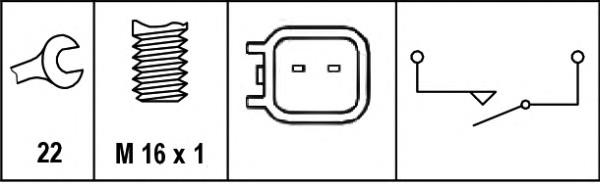 Compre 6ZF010965051 HELLA Sensor de ativação das luzes de marcha à ré