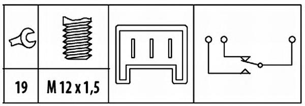 Sensor de ativação do sinal de parada 24380 FAE