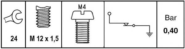 Compre A0055429017 Mercedes Sensor de pressão de óleo