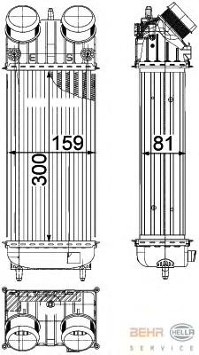 Compre CI265000P Mahle Original Radiador de intercooler