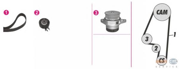Compre PQ0916 Japan Parts Bomba de água (bomba) de esfriamento
