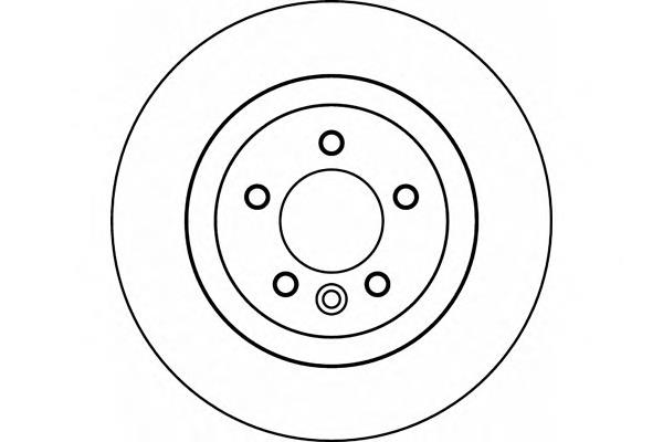 09887530 Brembo Disco do freio dianteiro