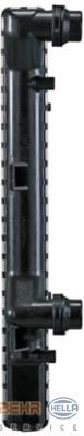 8MK376774031 HELLA Radiador de esfriamento de motor