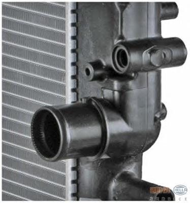 Radiador de esfriamento de motor 504045489 Iveco