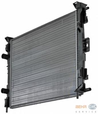 Radiador de esfriamento de motor Renault (RVI) 8200115541D
