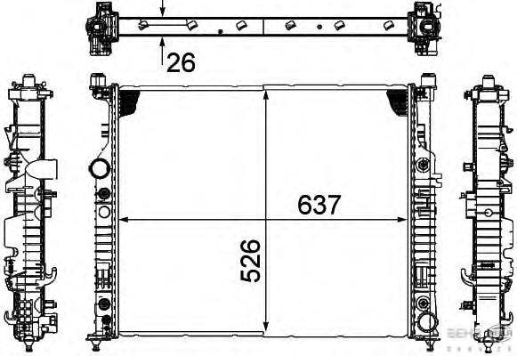  para Mercedes ML/GLE  (W164)