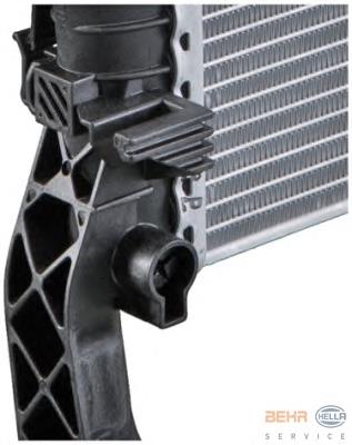 Radiador de esfriamento de motor Ford 1383317