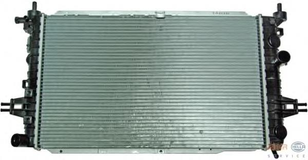 Radiador de esfriamento de motor Polcar 5509085