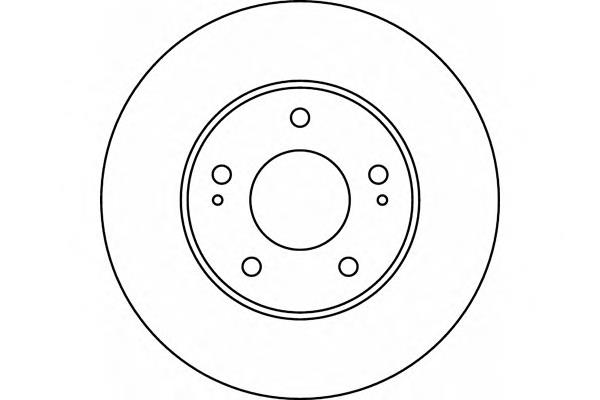 Compre MB668535 Mitsubishi Disco do freio dianteiro