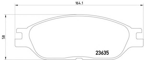 Sapatas do freio dianteiras de disco Ford XF2Z2001SA preço, a partir de 35,73 USD