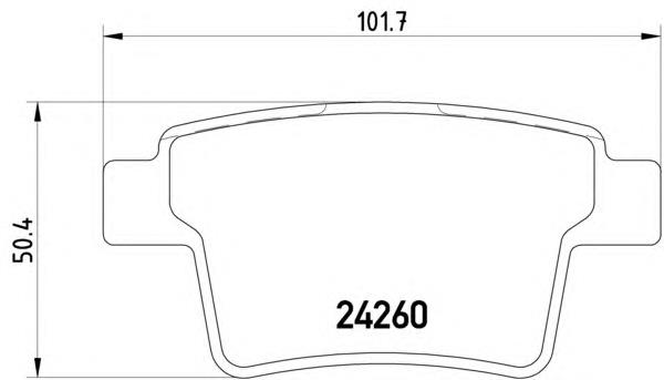 Compre 1522073 Ford Sapatas do freio traseiras de disco