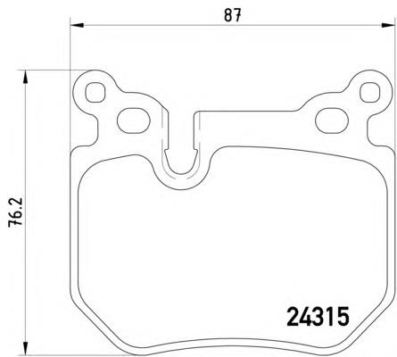 Sapatas do freio traseiras de disco BMW 34216791421 preço, a partir de 53,07 USD