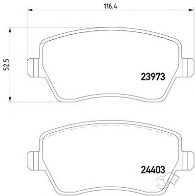 Compre 5581062J00 Suzuki Sapatas do freio dianteiras de disco