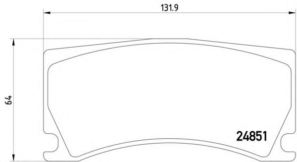 Sapatas do freio traseiras de disco Peugeot/Citroen 1610696480 preço, a partir de 72,64 USD