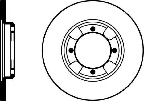 Disco do freio dianteiro Mitsubishi MB316676 preço, a partir de 34,02 USD
