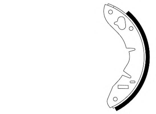 Sapatas do freio traseiras de tambor Brembo S52501 preço, a partir de 30,02 USD