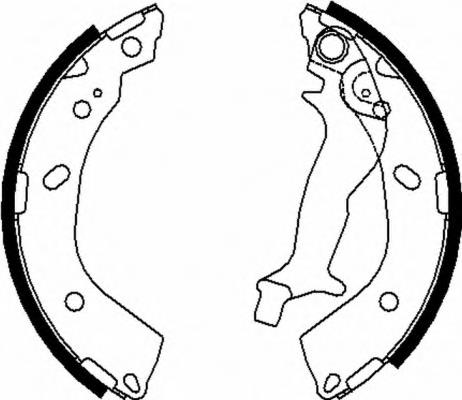 Sapatas do freio traseiras de tambor Hyundai/Kia 583050XA00 preço, a partir de 23,59 USD