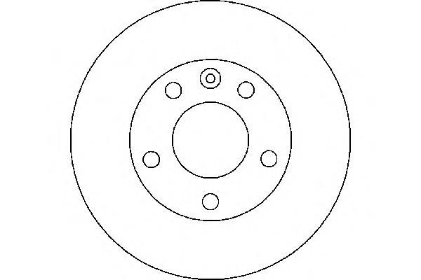 Compre BDS1653 Jurid/Bendix Disco do freio dianteiro