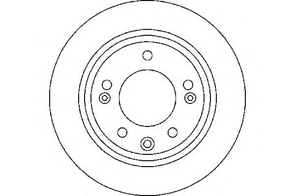 Compre S584111H100 Hyundai/Kia Disco do freio traseiro