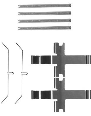 Kit de molas de fixação de sapatas de disco dianteiras Toyota 0494760080 preço, a partir de 18,94 USD