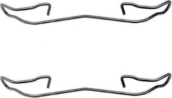 7701049765 Renault (RVI) Kit de molas de fixação de sapatas de disco dianteiras