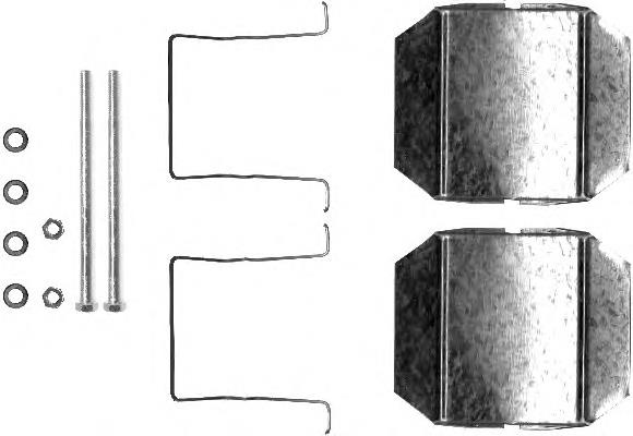182347 Febi Kit de reparação dos freios traseiros