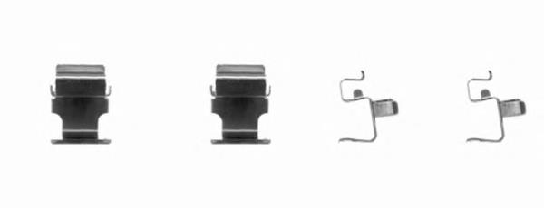 Kit de molas de fixação de sapatas de disco traseiras MR510545 Mitsubishi
