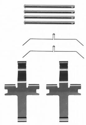 Kit de reparação dos freios dianteiros 182427 Febi